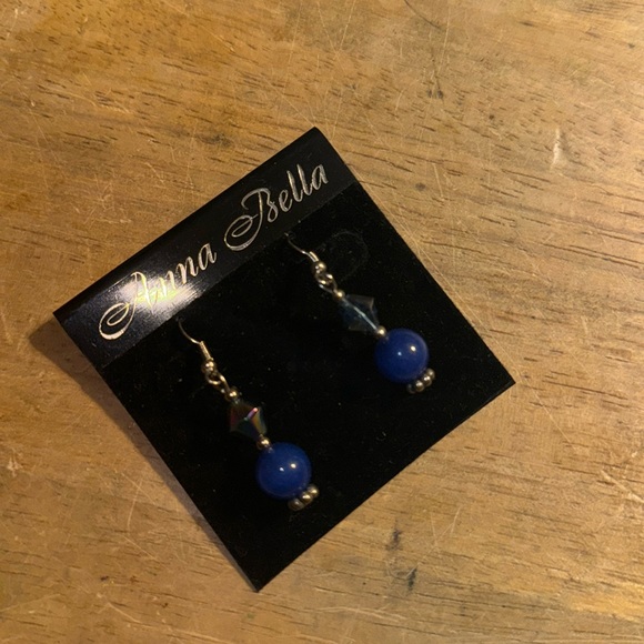 Anna Bella Beaded Dangle Drop Earrings - Picture 1 of 4